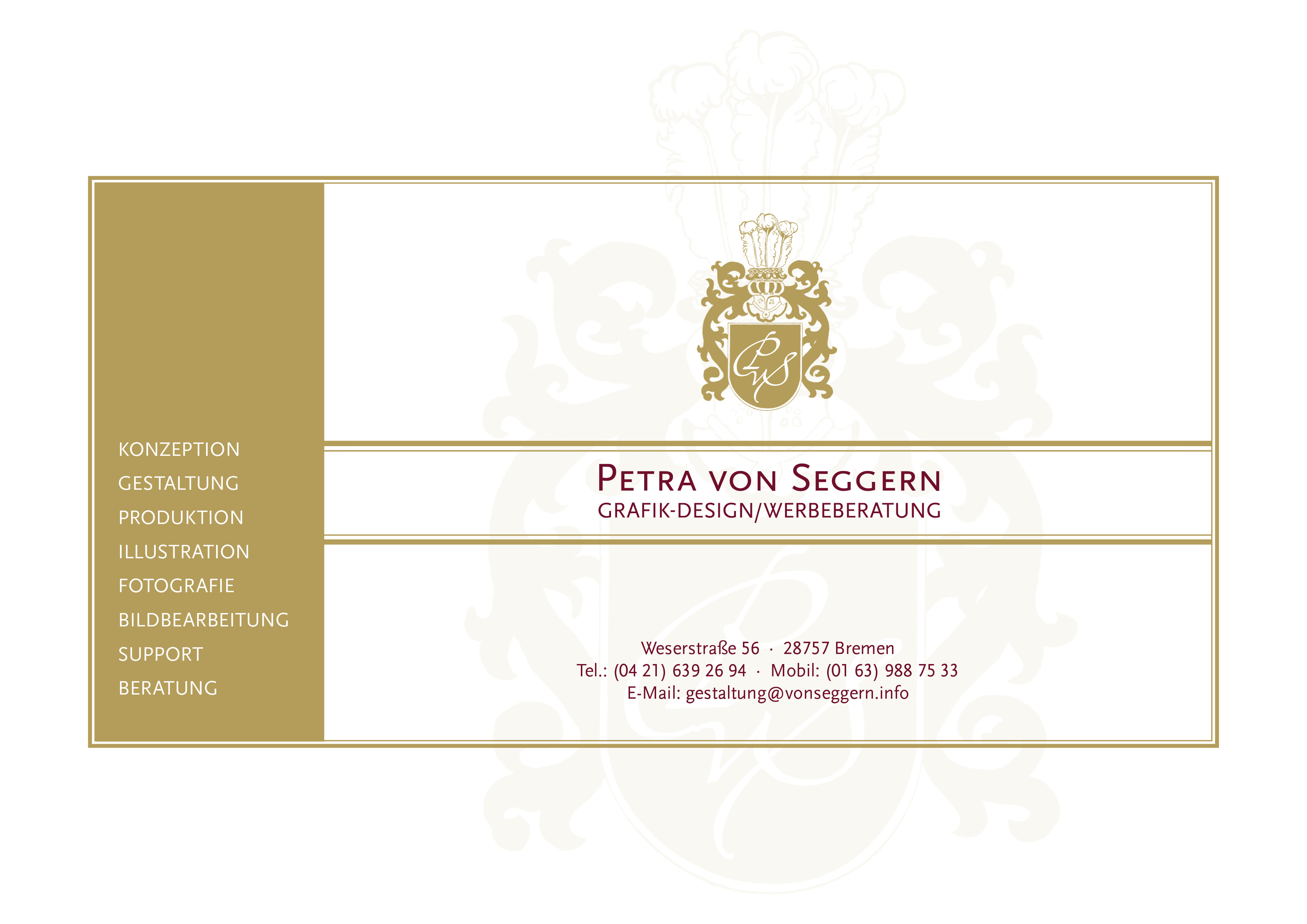 Petra von Seggern - Grafik-Design/Werbeberatung